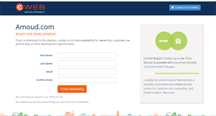 Desktop Screenshot of amoud.com